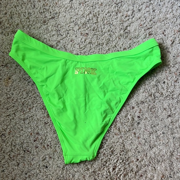 NEVER WORN like green VS Pink swim bottoms - Picture 2 of 3